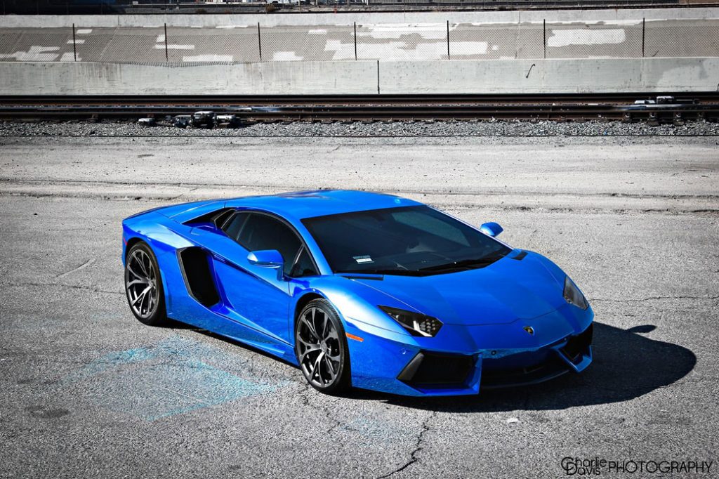 blue-chrome-lamborghini